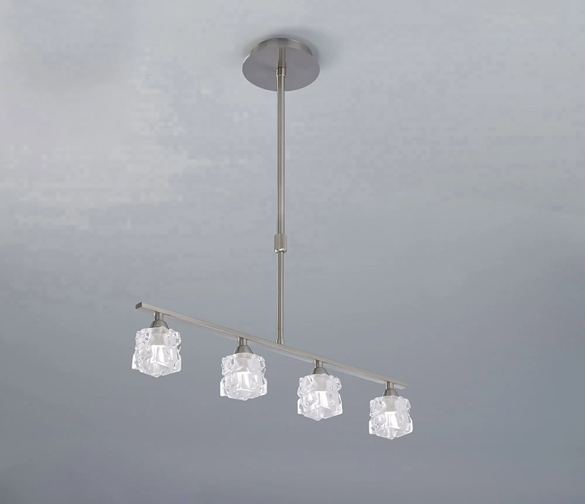 Ice Satin Nickel Ceiling Lights Mantra Linear Fittings Ice Satin Nickel Ceiling Lights Mantra Linear Fittings